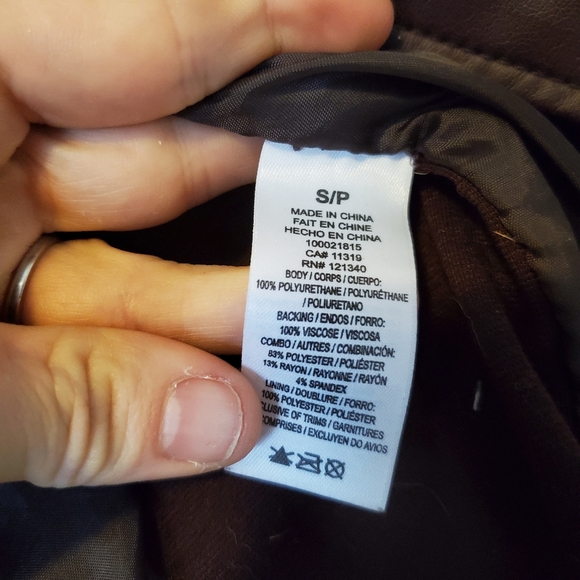 Dynamite Small Jacket. PURPLE brown - Picture 2 of 3